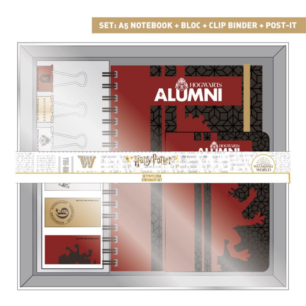 HARRY POTTER - Stationery Set - Gryffindor