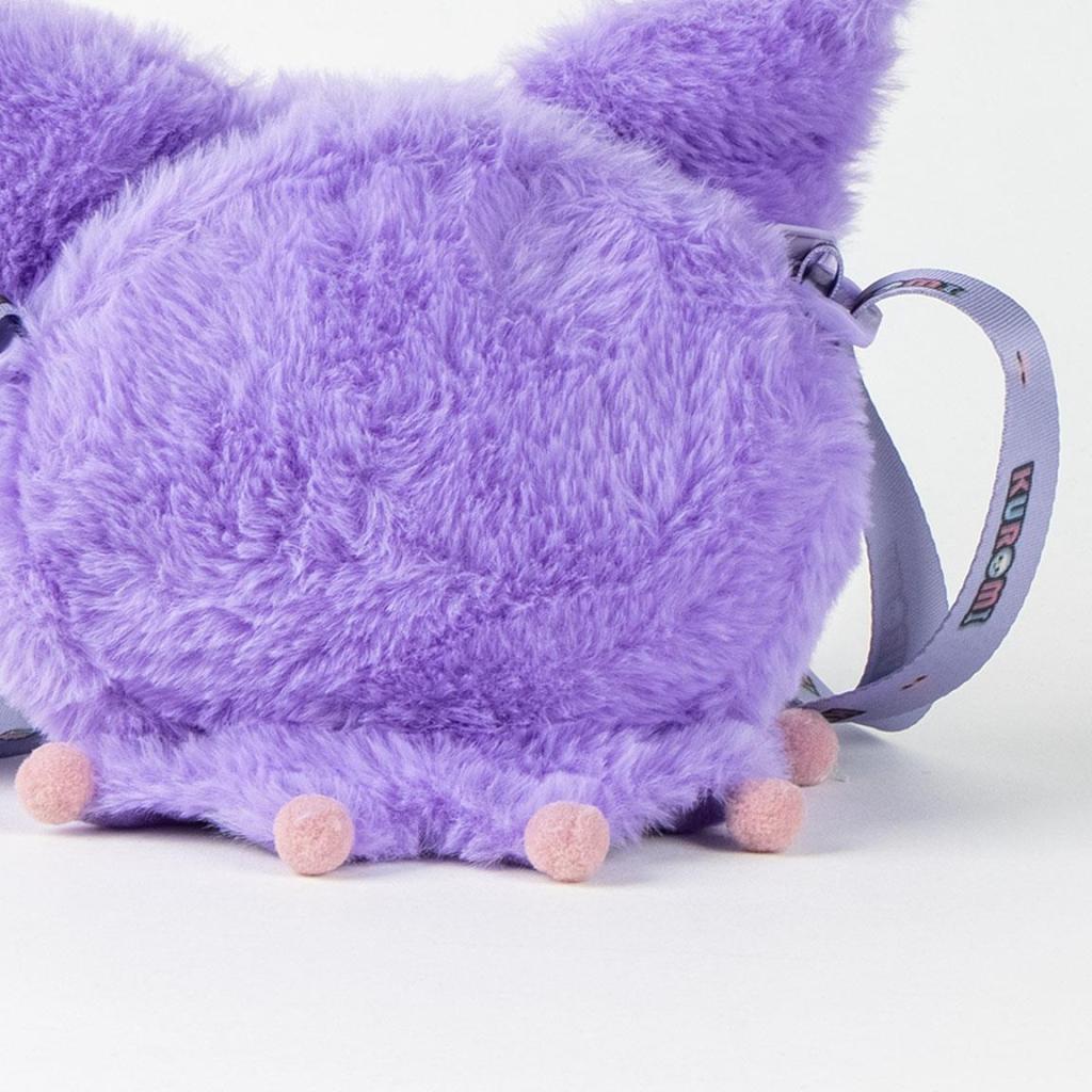 KUROMI - Head - Plush Shoulderbag - 17x14x4cm