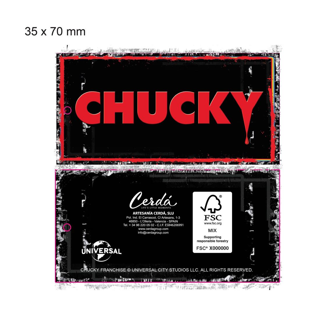CHUCKY - 3D Slippers - S UK 9/9,5