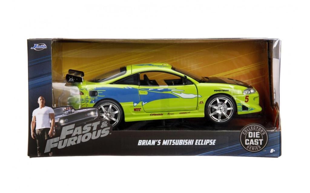 FAST & FURIOUS - 1995 Mitsubishi Eclipse 1:24