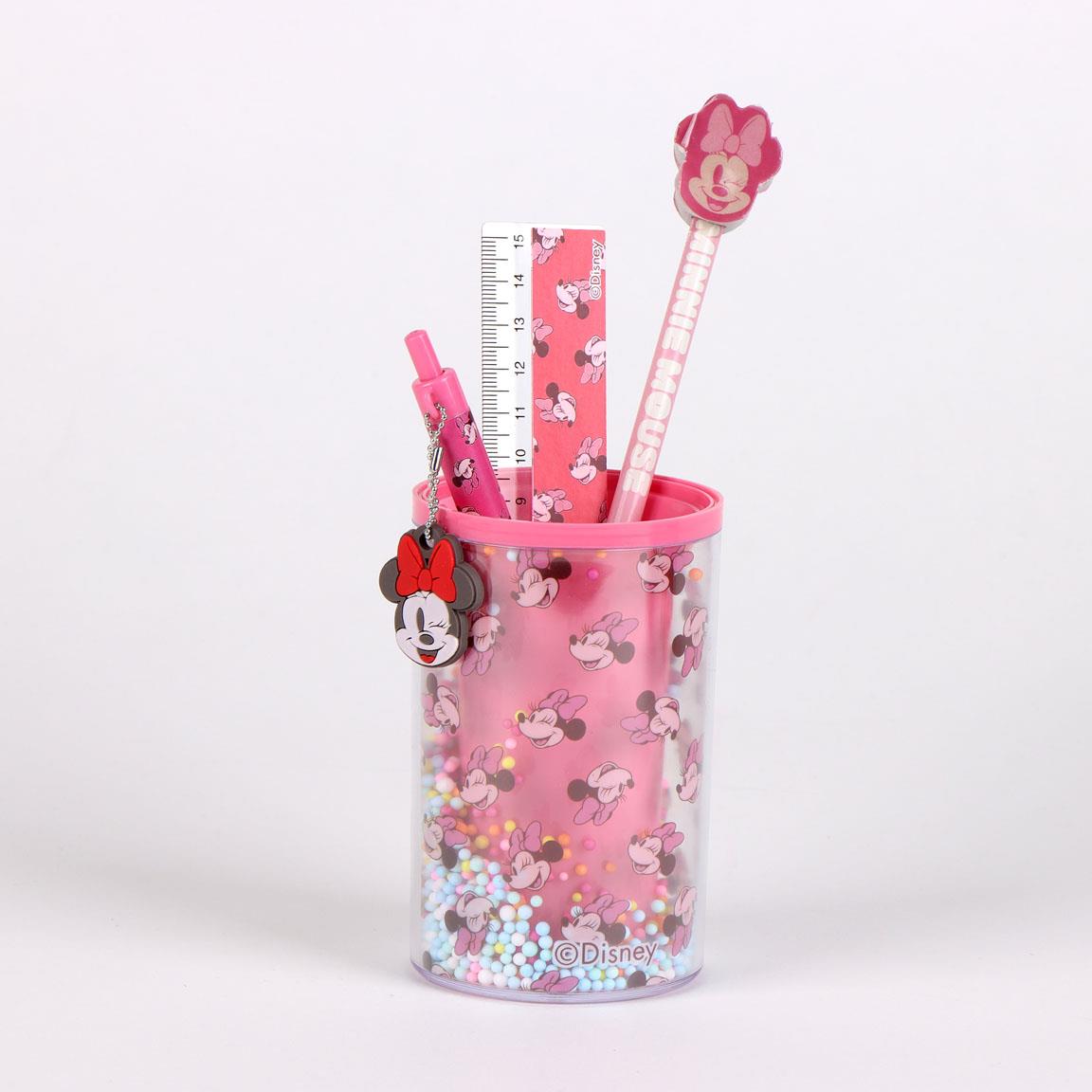 MINNIE - Stationery Set - Pencil Pot + 3pc.