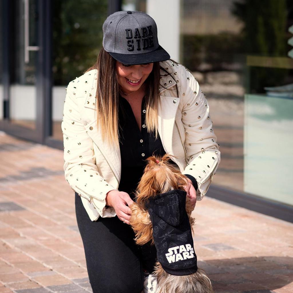 STAR WARS - Pull Noir pour Chien - XXS
