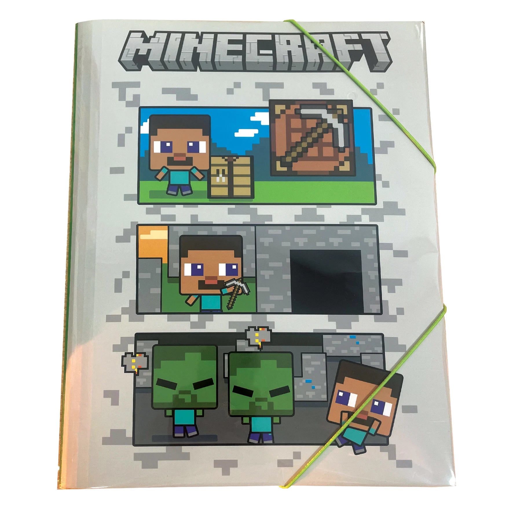 MINECRAFT - Elasto-folder A4