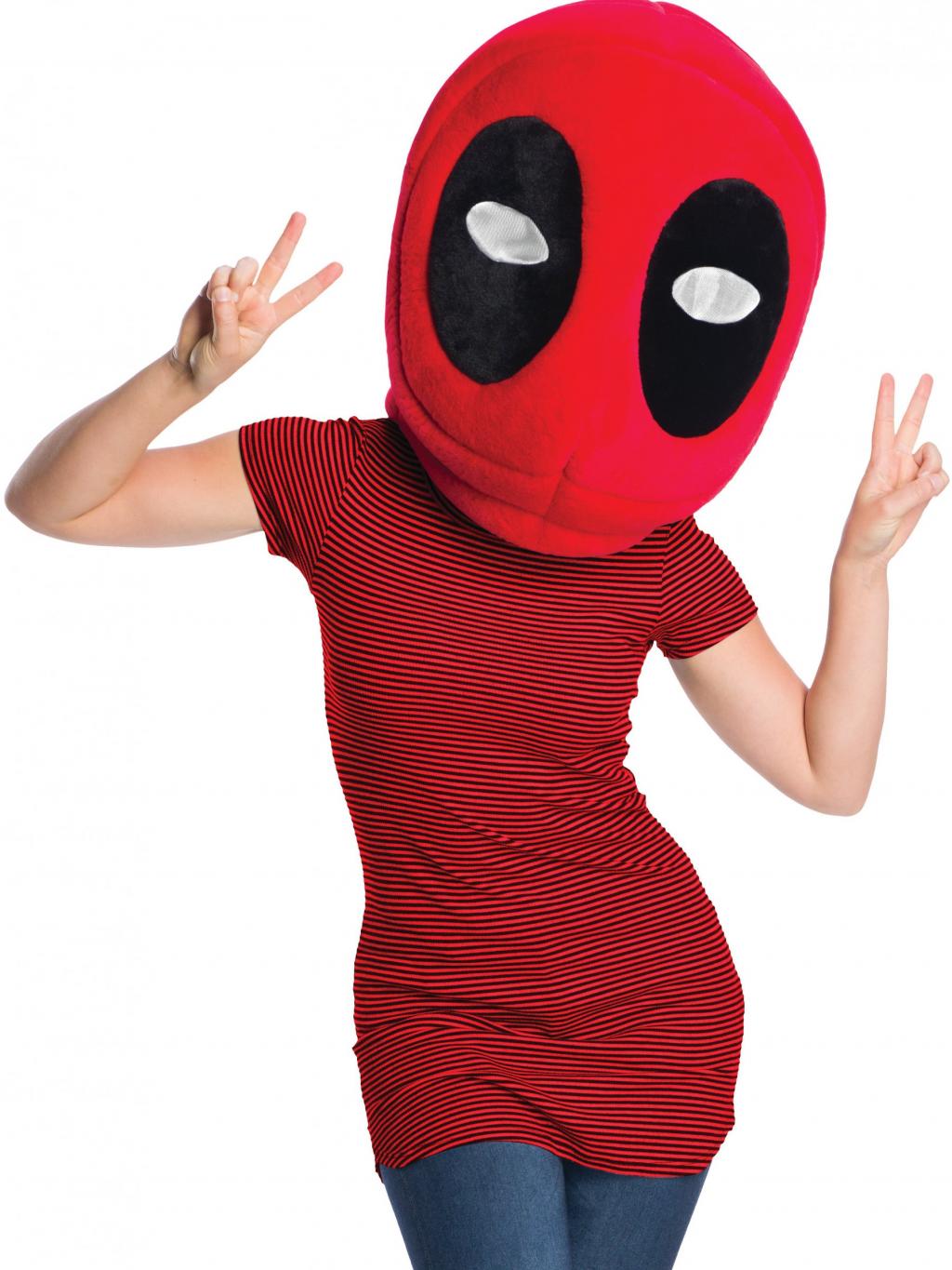 MARVEL - Deadpool - Déguisement Adulte - Masque Mascottes
