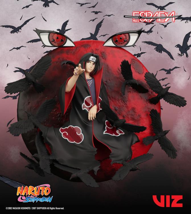 NARUTO SHIPPUDEN - Itachi Uchiha - Wall Statue 25cm