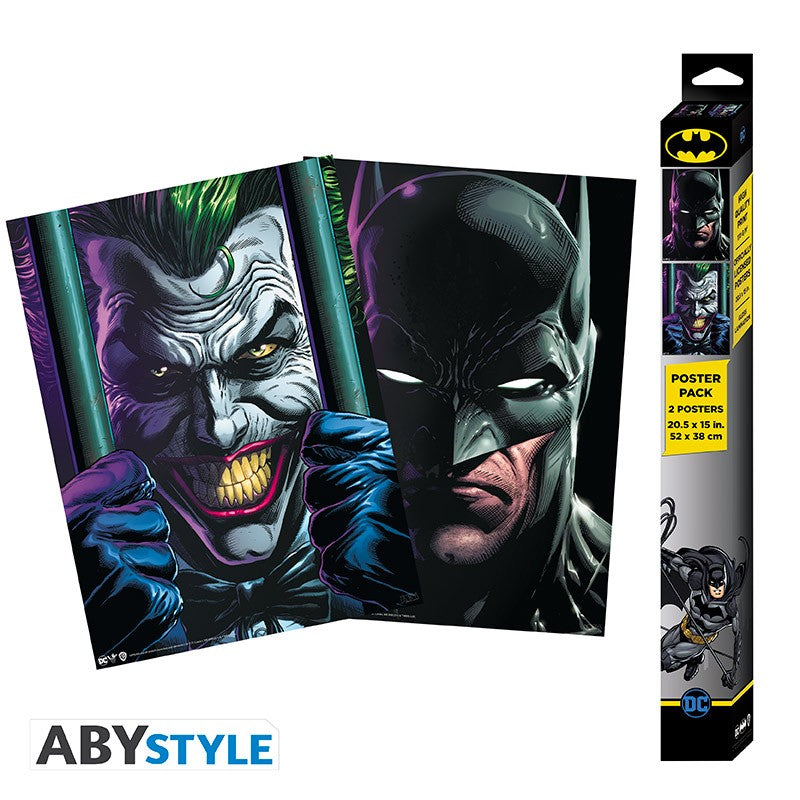 DC COMICS - Batman & Joker - Set 2 posters '52x38'