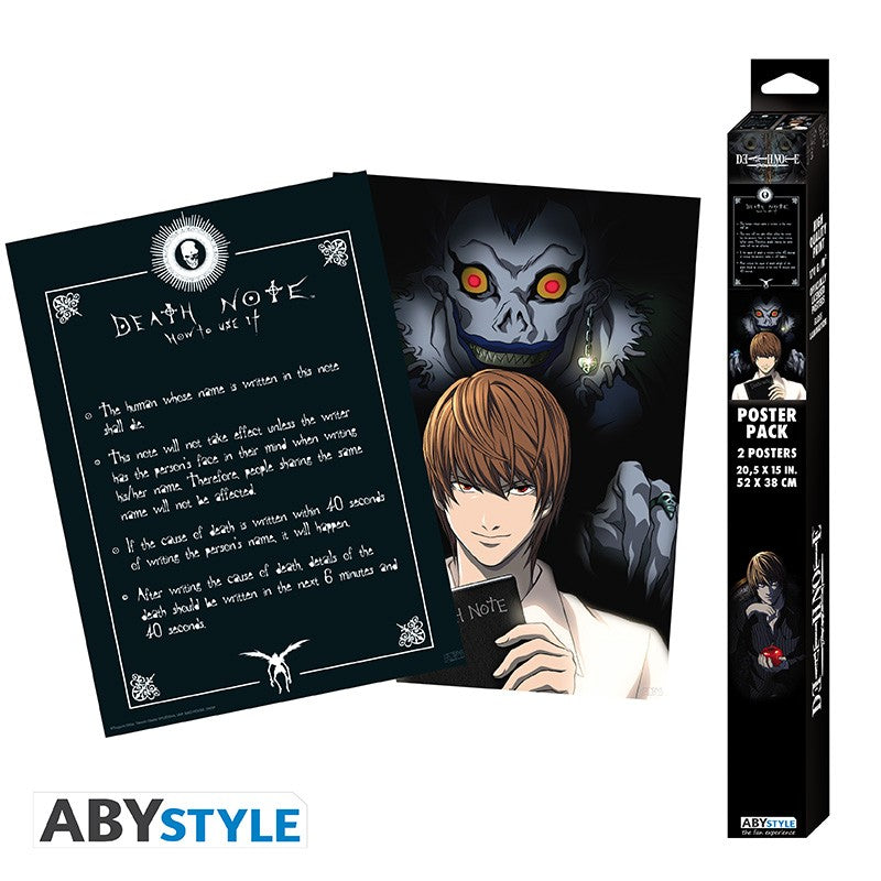 DEATH NOTE - Chibi - Set 2 posters '52x38'