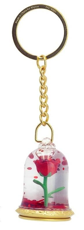 DISNEY - Keychain 3D Premium - Beauty and the Beast - Rose