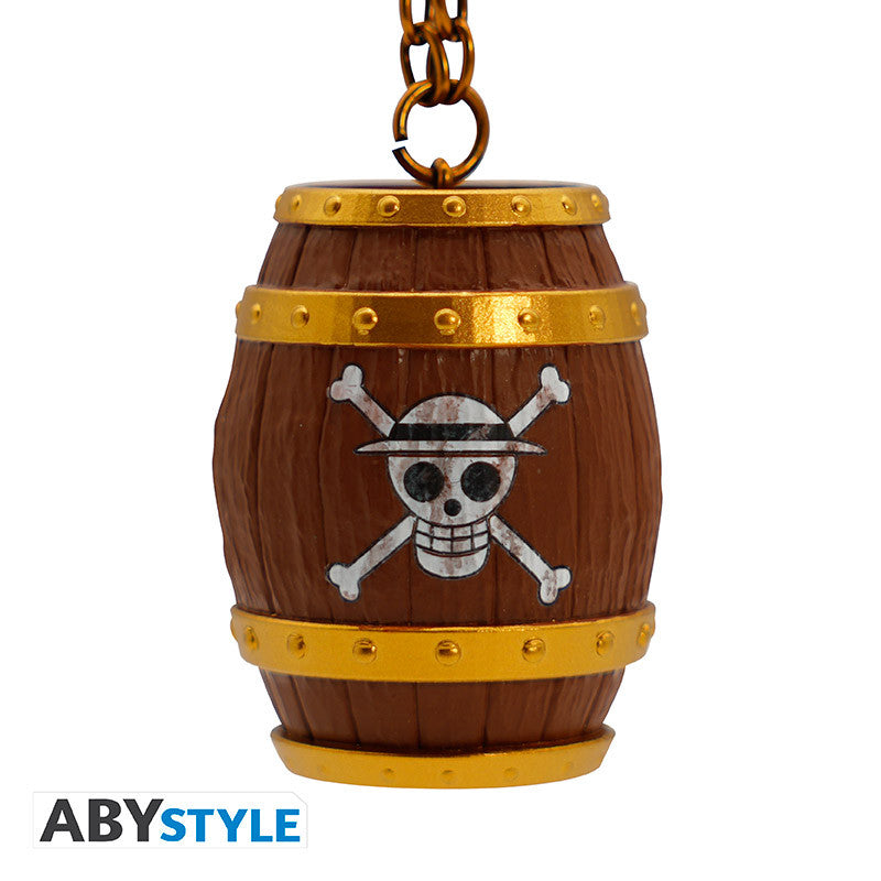 ONE PIECE - Keychain 3D - Barrel