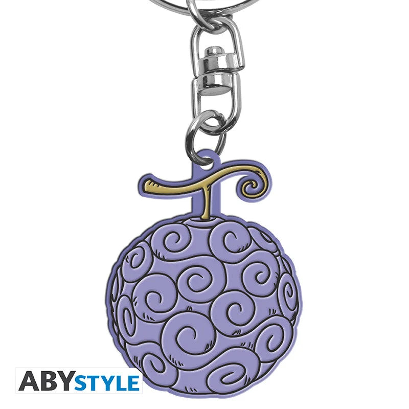 ONE PIECE - PVC Keychain - Demon Fruit Gum-Gum