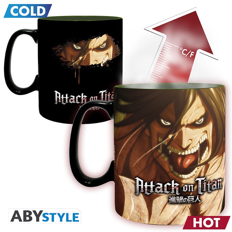 ATTACK ON TITAN - Season 3 - Mug Heat Change 460ml