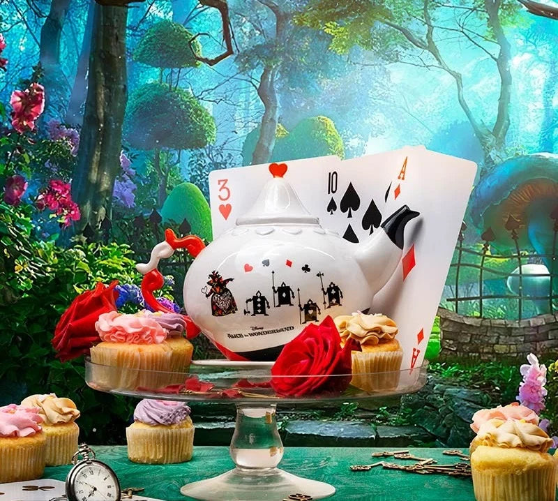 DISNEY - Queen of Hearts - Ceramic Teapot