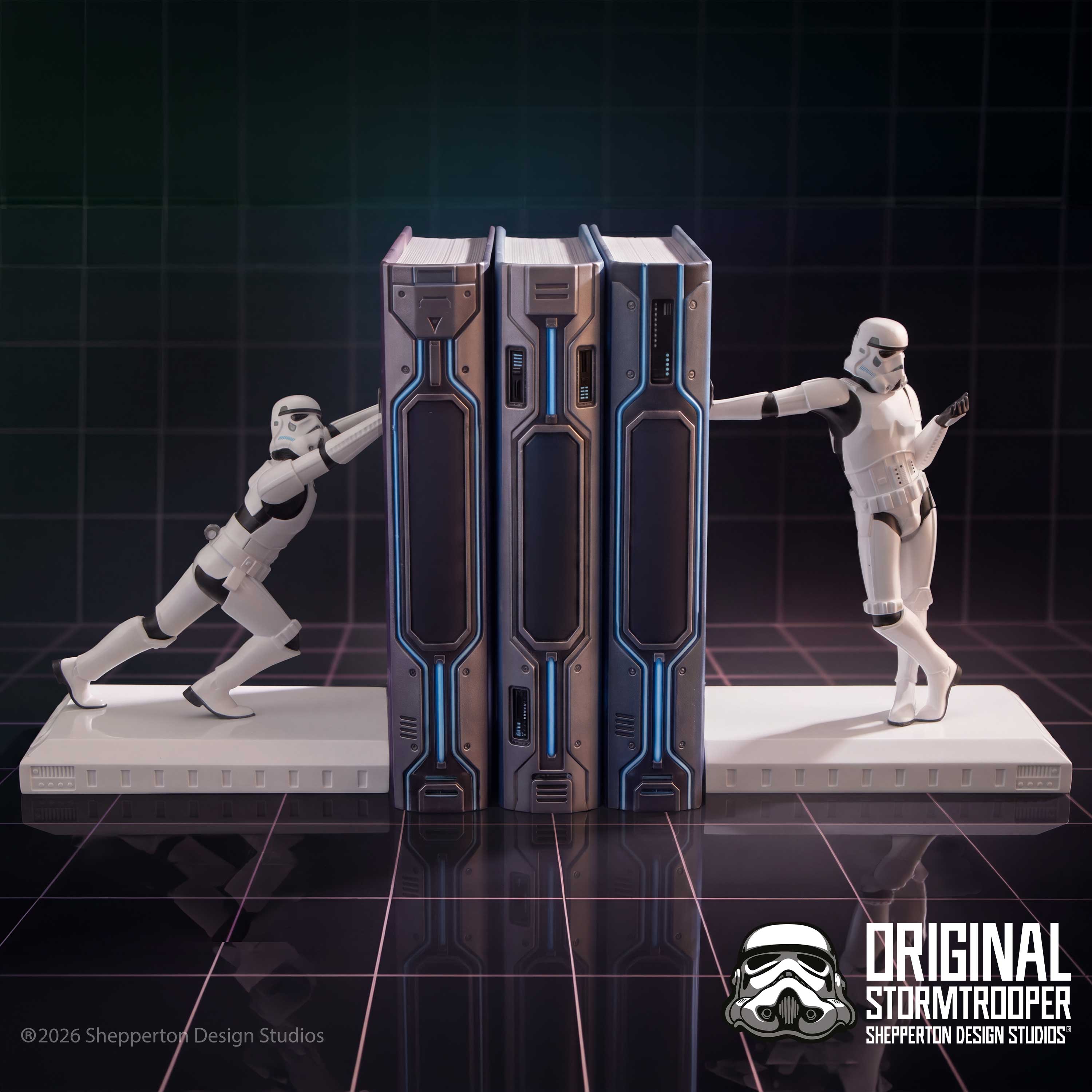 STAR WARS - Stormtrooper Working hardly hard - Bookend 18.5cm