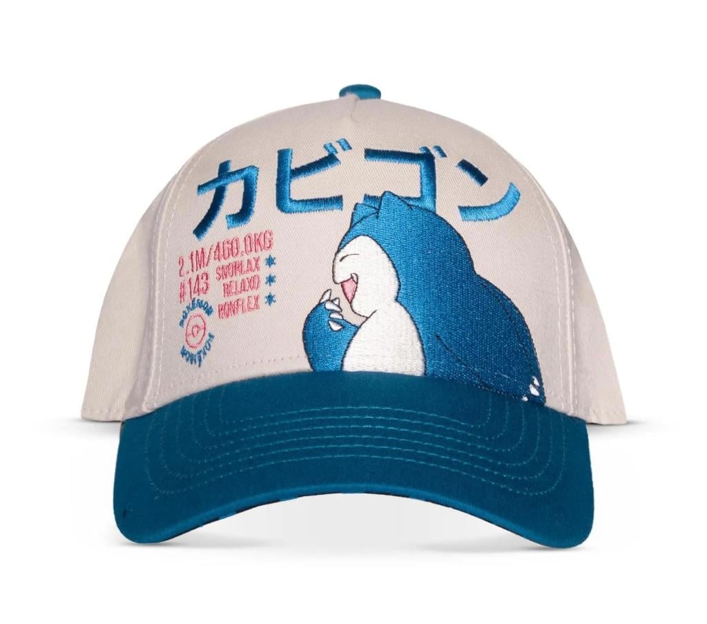 POKEMON - Ronflex #143 - Casquette Ajustable