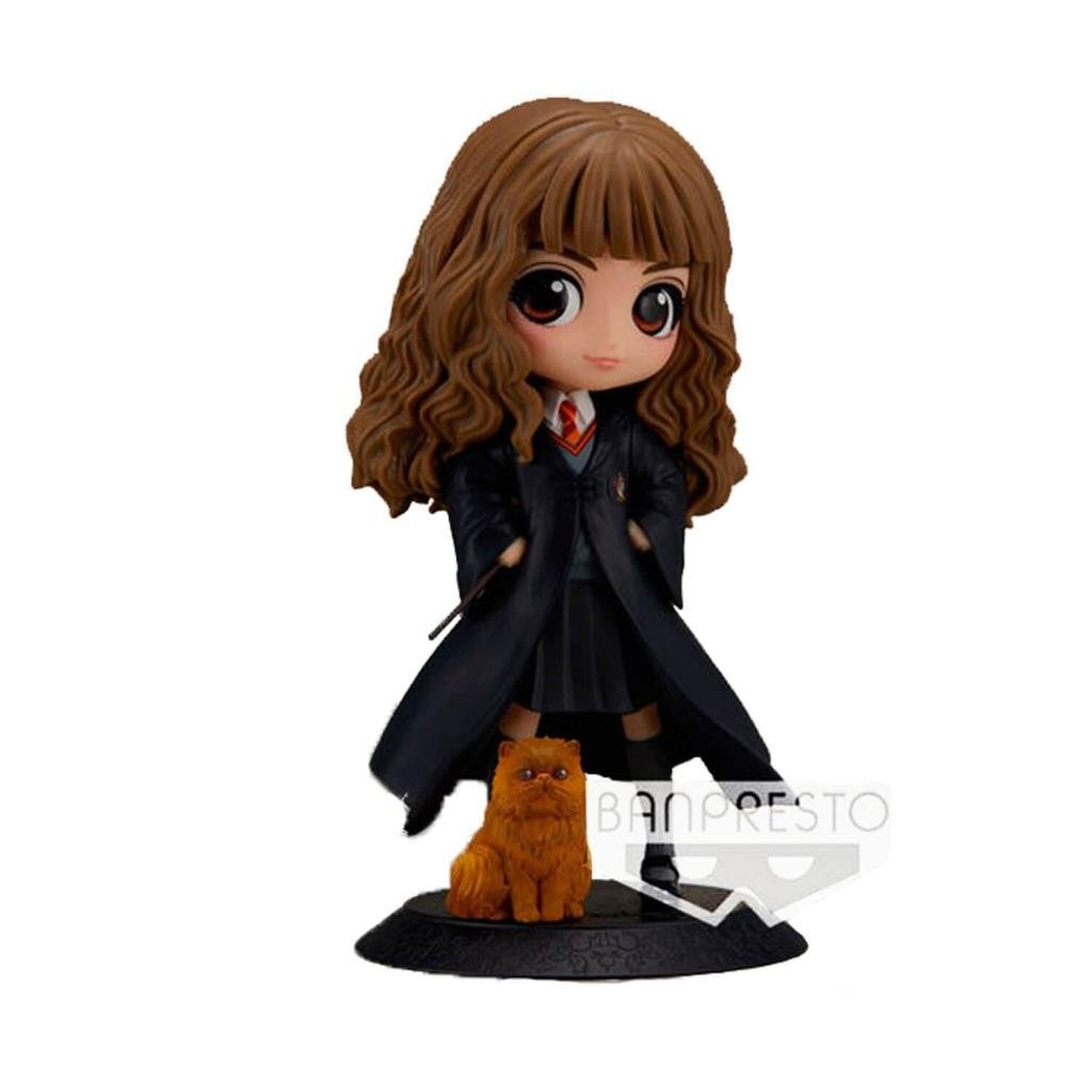 HARRY POTTER - Q Posket Hermione w/Crookshanks - 14cm
