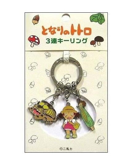 MON VOISIN TOTORO - Mei et Chatbus - Porte-clé en métal