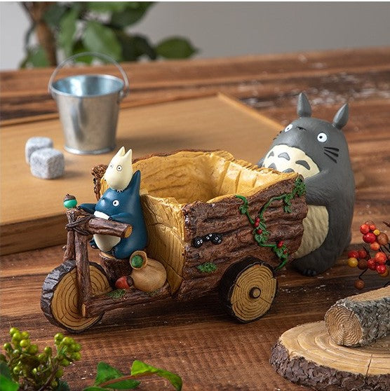 MY NEIGHBOR TOTORO - Tricycle Totoro - Diorama Box 13cm