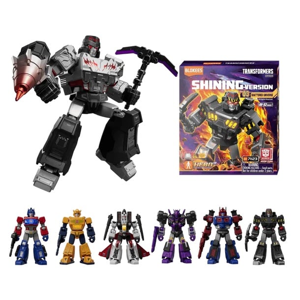 TRANSFORMERS - Shining Version 03 - Model Kit Blokees Display 6 pc
