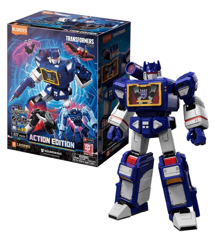 TRANSFORMERS - Soundwave - Limited Model Kit Blokees