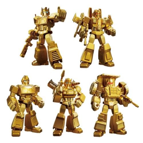 Transformers X Blokees Plastic Model Kit Yearly Version 02 The Golden Lagoon Defence