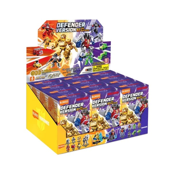 TRANSFORMERS - Defender Version 02 - Model Kit Blokees Display 12 pc