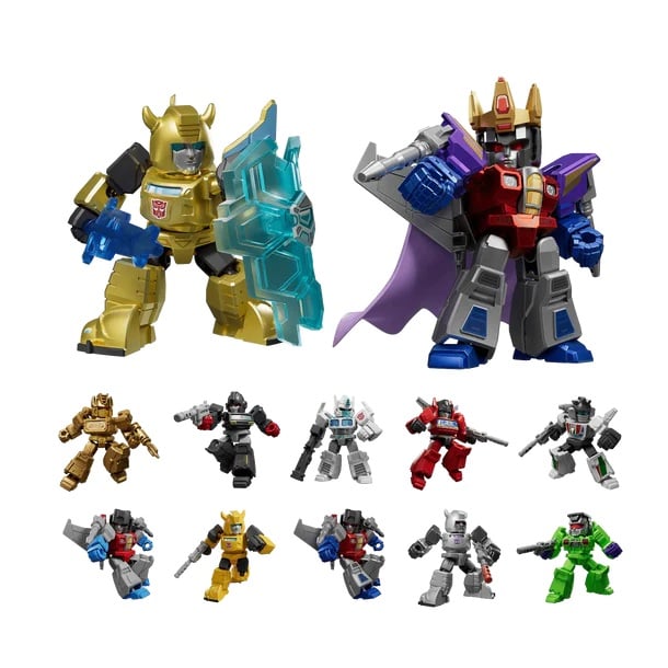 TRANSFORMERS - Defender Version 02 - Model Kit Blokees Display 12 pc
