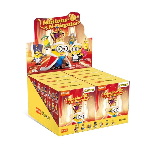 MINIONS - Mokoo 01 - Model Kit Blokees Display 6 pc