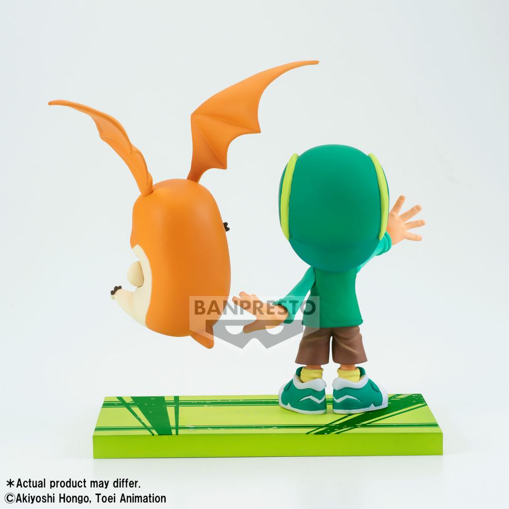 DIGIMON - Takeru & Patamon - Figurine DXF-Adventure Archives 11cm