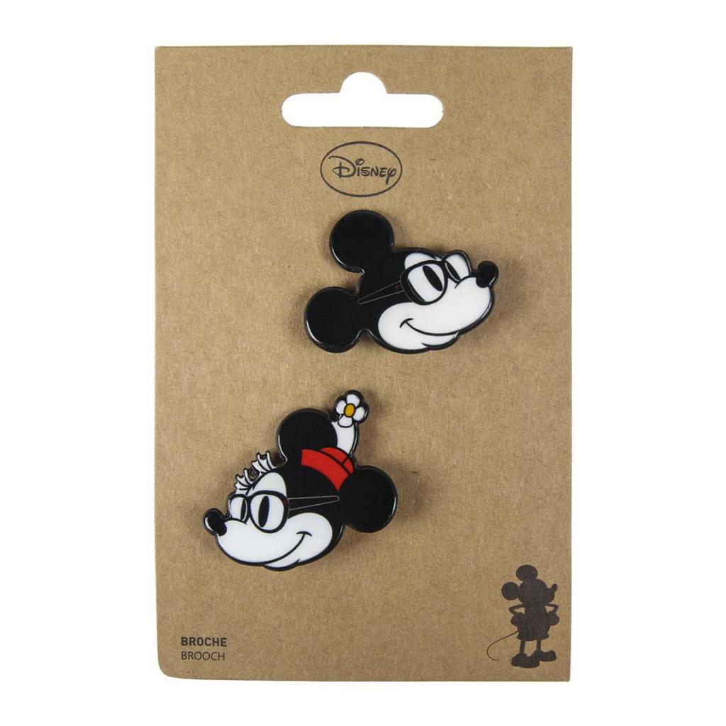 DISNEY - Mickey & Minnie - Brooches