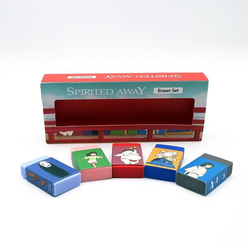 STUDIO GHIBLI - Le voyage de Chihiro - Set de gommes