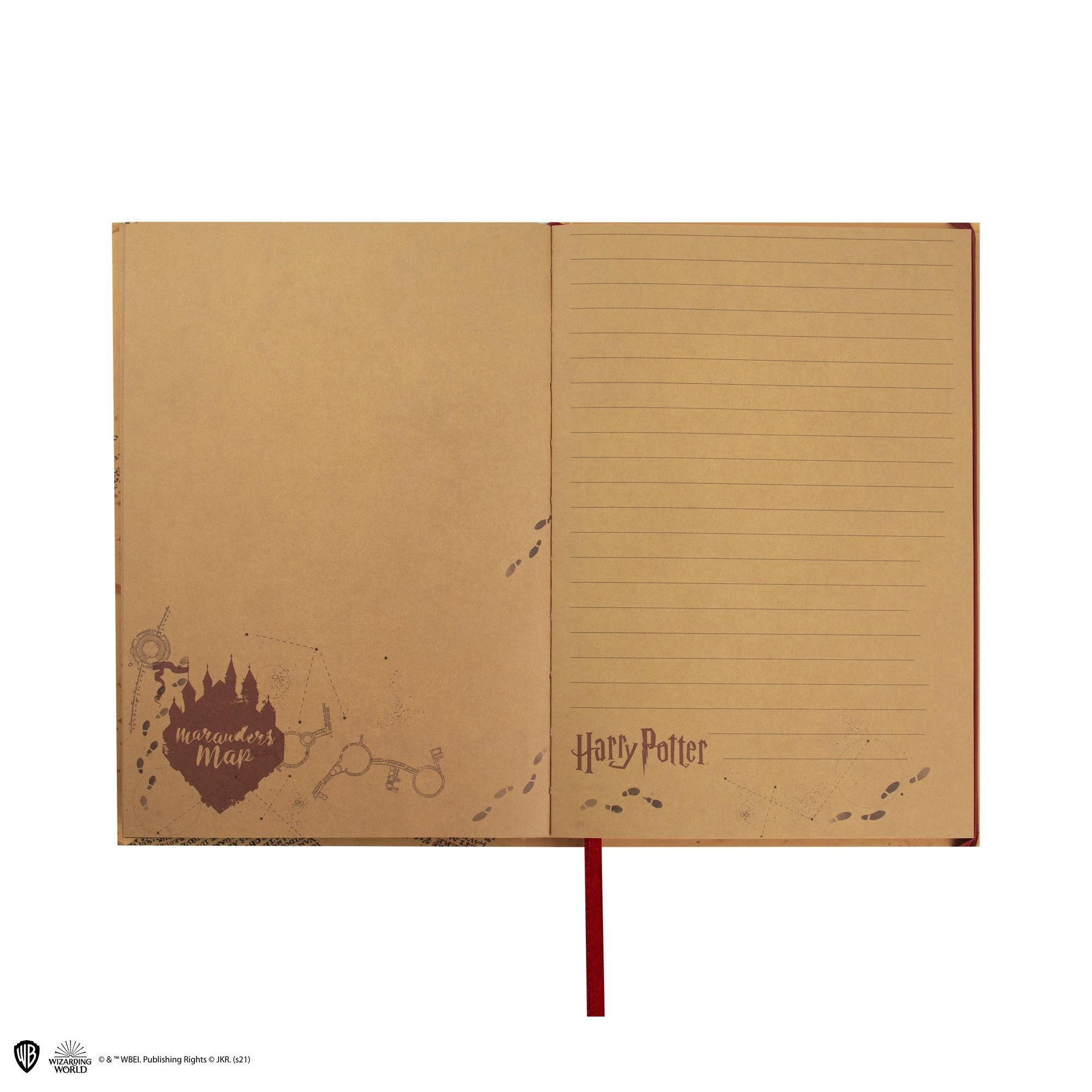 HARRY POTTER - Carte du Maraudeur - Cahier A5