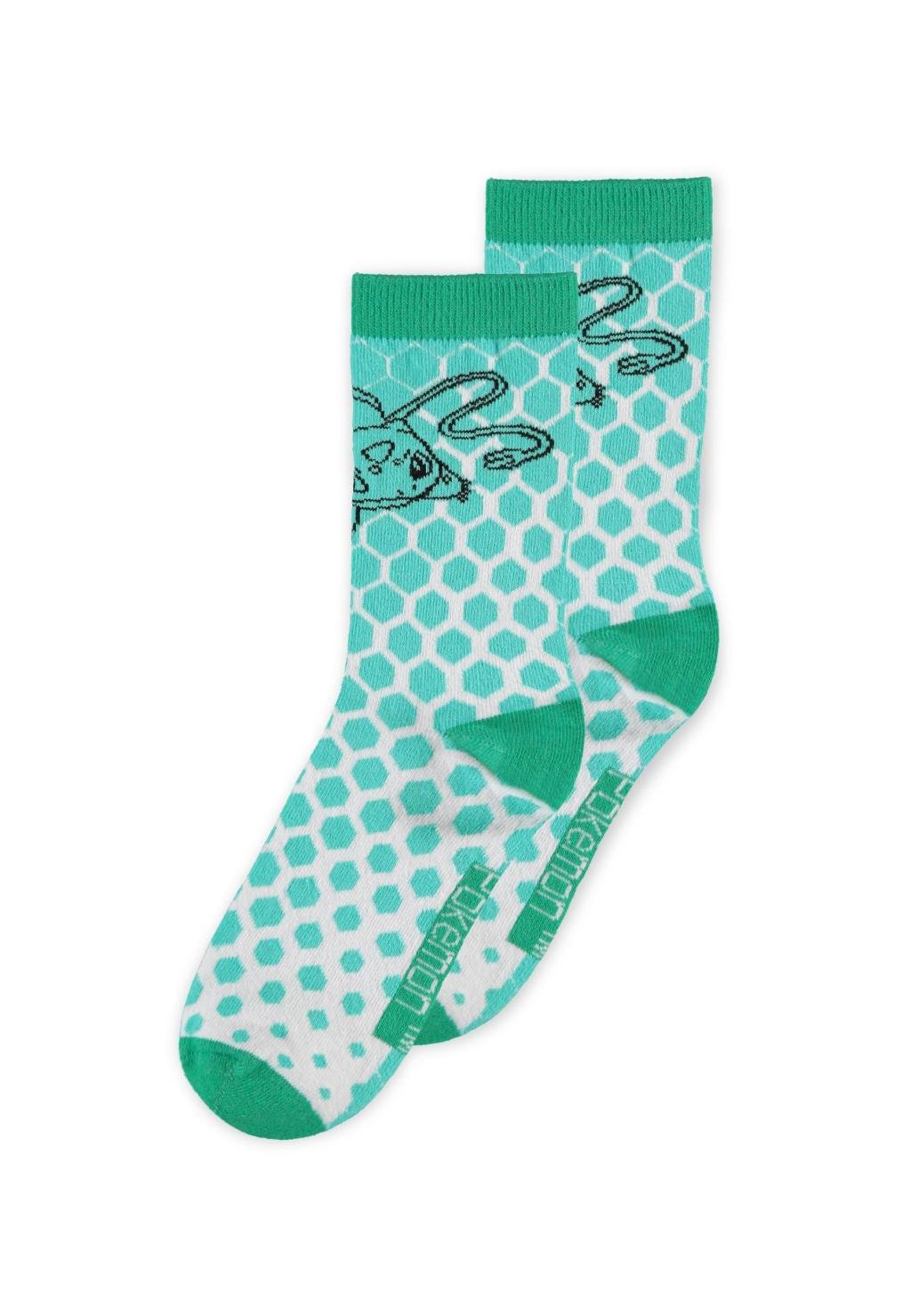 POKEMON - Vibrant - Pack de 3 Paires de Chaussettes (T39-42)