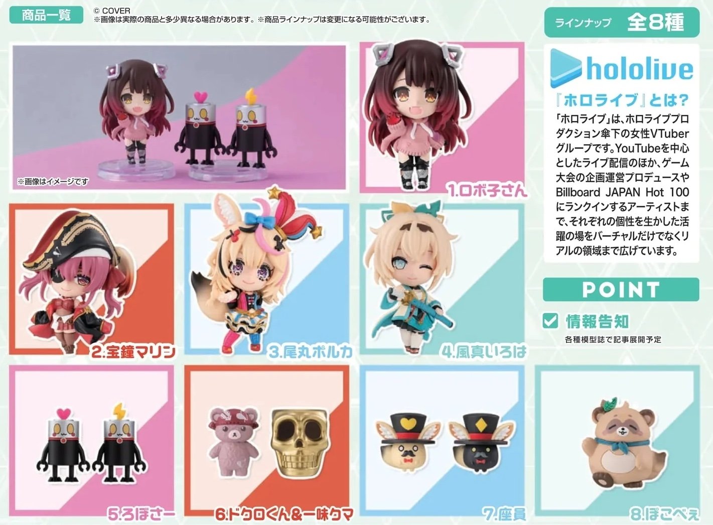 HOLOLIVE - Stylized Collection Vol 3 BLIND BOX - 5.5cm