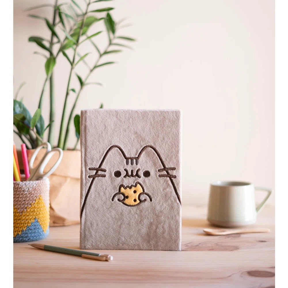 PUSHEEN - Premium Fluffy Notebook - Size A5