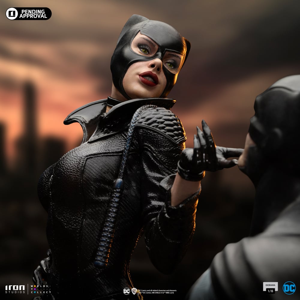 DC COMICS - Batman et Catwoman - Statuette Diorama 1/6 51cm