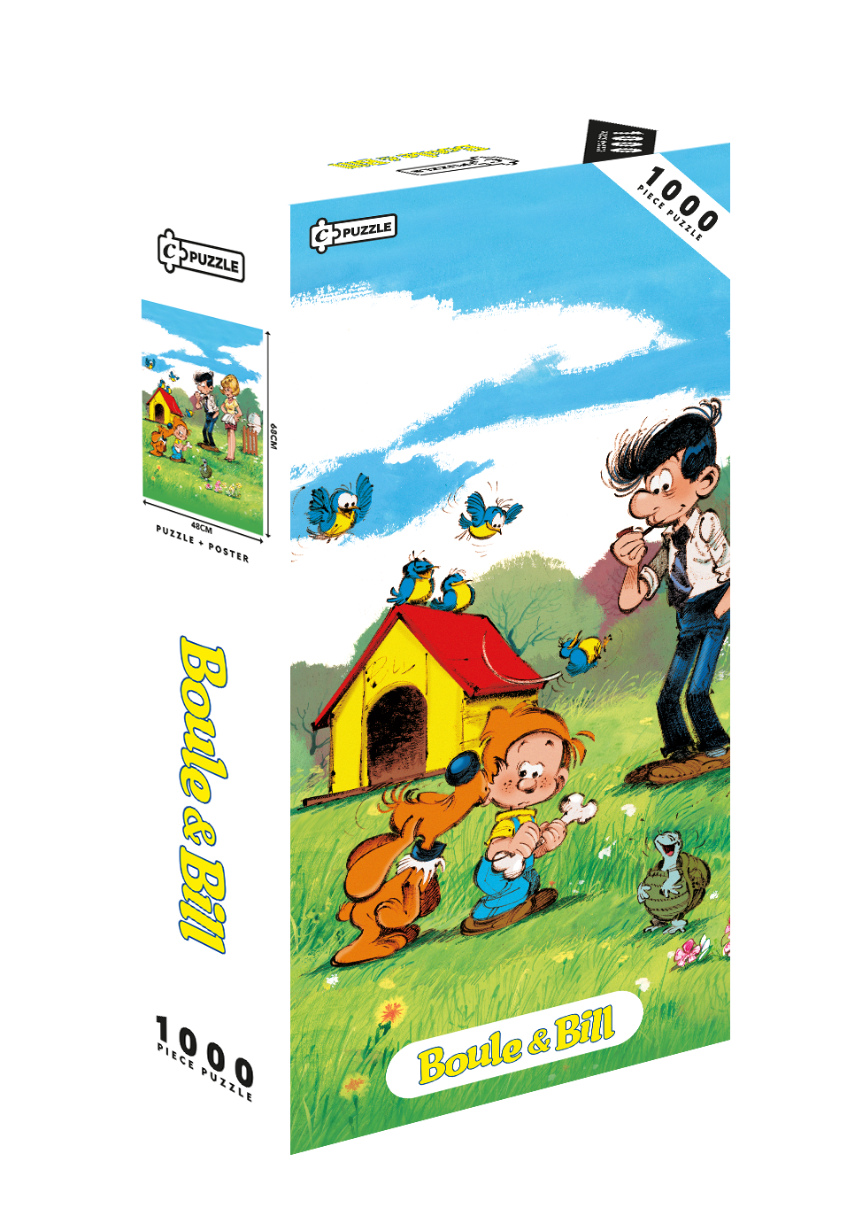 BOULE ET BILL - Poster + Puzzle 1000pcs