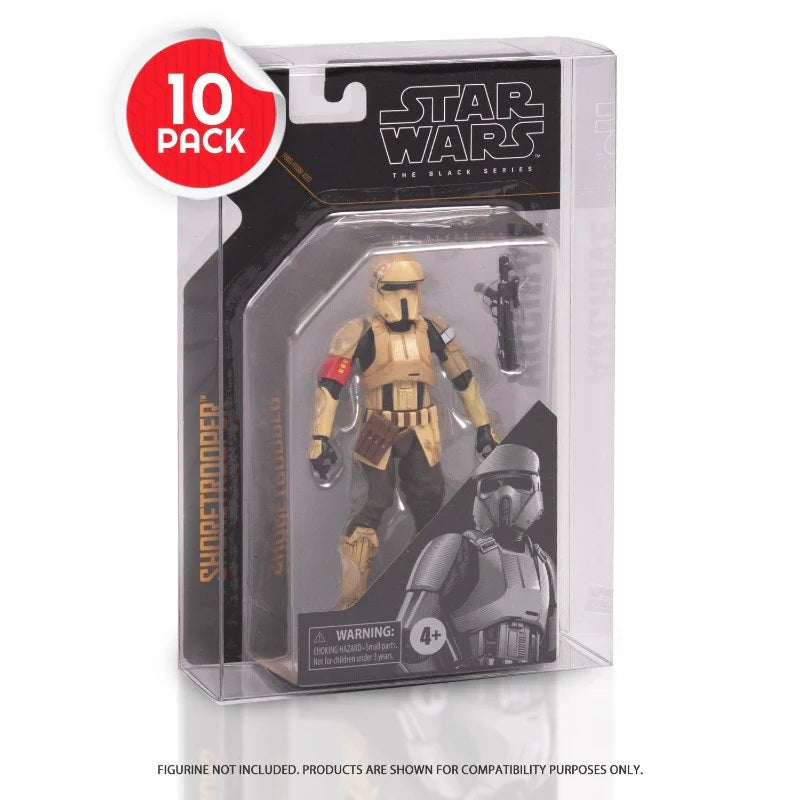 EVORETRO - PET Protector For Black Series Archive Action Figure 10pc