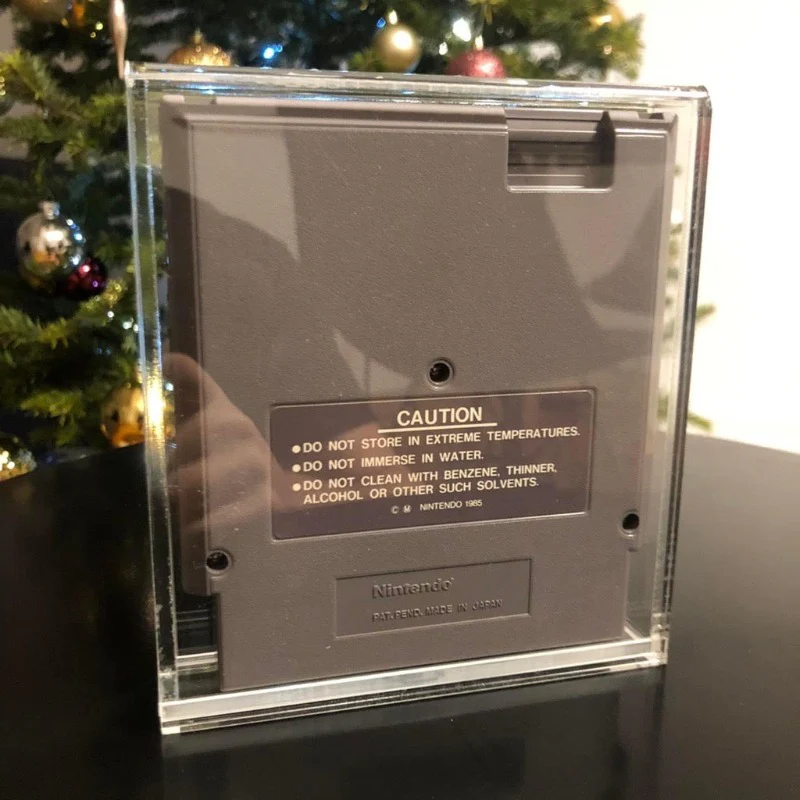 EVORETRO - PREMIUM Acrylic case Nintendo Nes Cartrigde NES pack of 2