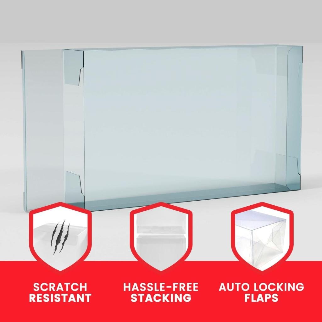 EVORETRO - Protector for Lorcana 24 pack booster pack of 5