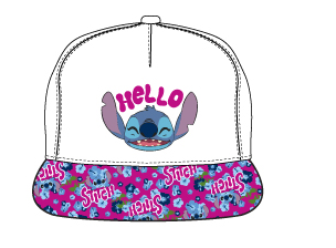 LILO & STITCH - Stitch - Kids White Cap 56cm