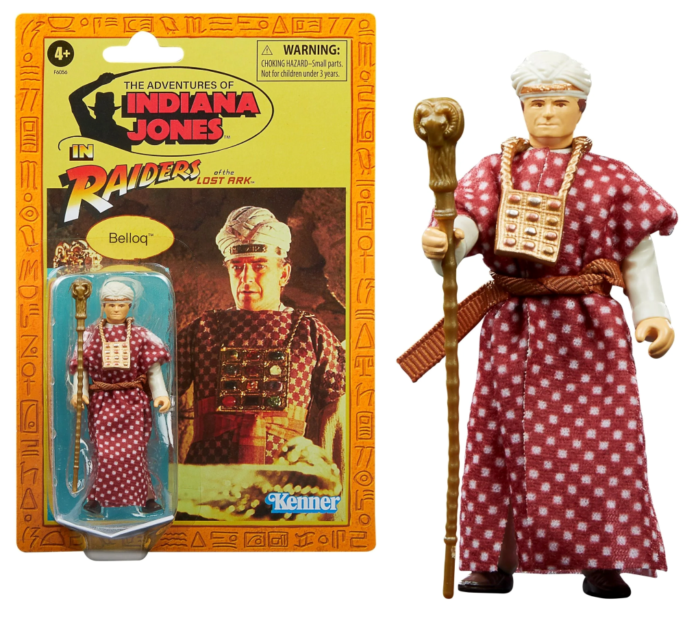 INDIANA JONES 1 - Rene Belloq "Ceremonial" - Fig. Retro Colection 10cm