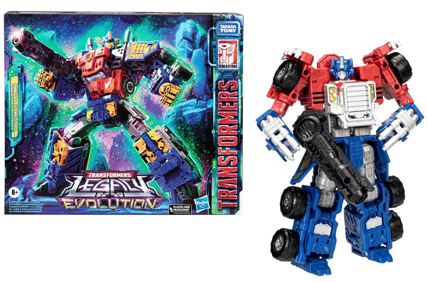 TRANSFORMERS - Optimus Prime Commander - Fig. Legacy Evolution 19cm