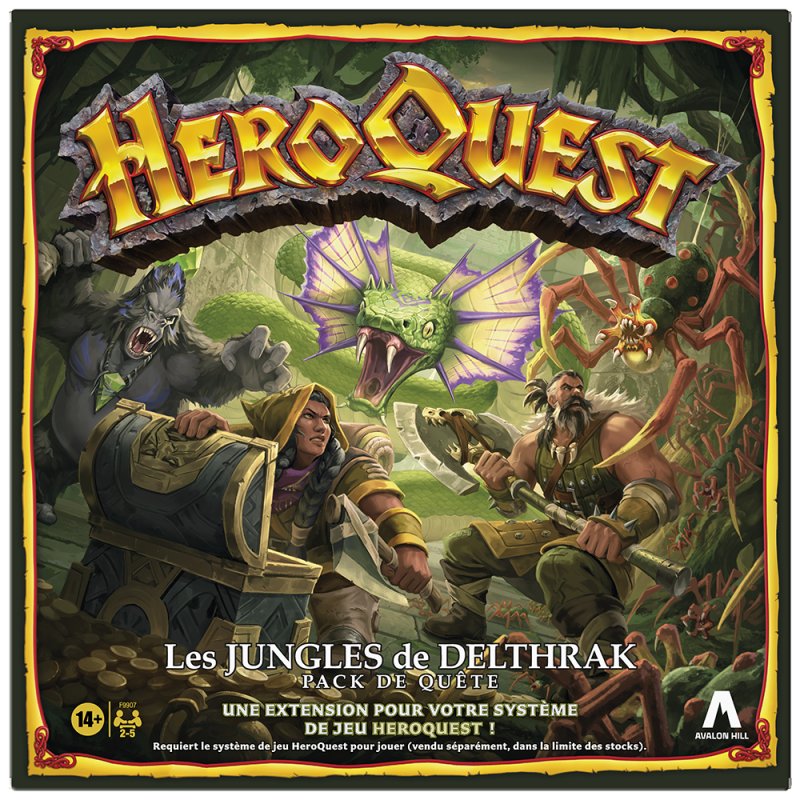 HEROQUEST - Extension : Jungles of Delthrak (French Version)