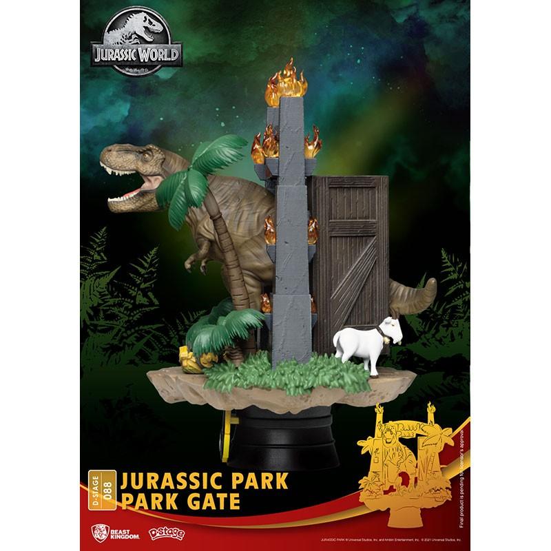 JURASSIC PARK - Park Gates - Diorama D-Stage 15cmm