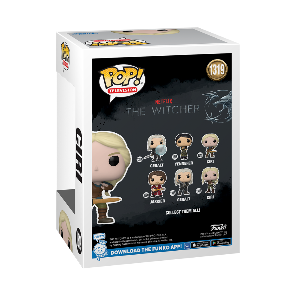 THE WITCHER S2 - POP TV N° 1319 - Ciri avec Epée