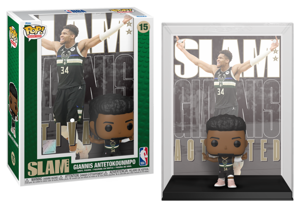 NBA - POP NBA Cover Slam N° 15 - Giannis Antetokounmp