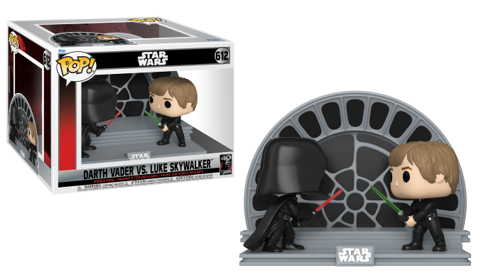 STAR WARS 6 "40EME ANNIV." - POP Moments N° 612 - Luke vs Dark Vador