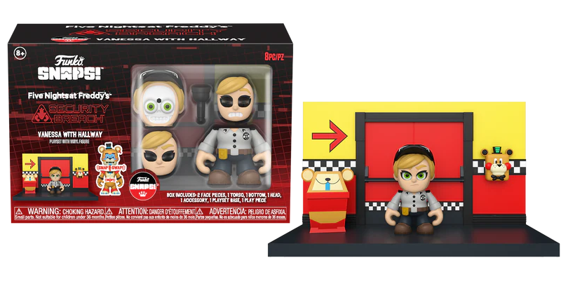 FNAF - Hallway add-on avec Vanessa - Snap Playset Funko