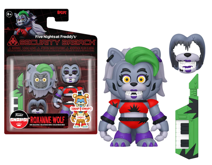FNAF - Glamrock Roxanna - Single Snap Pack Funko 8.89cm