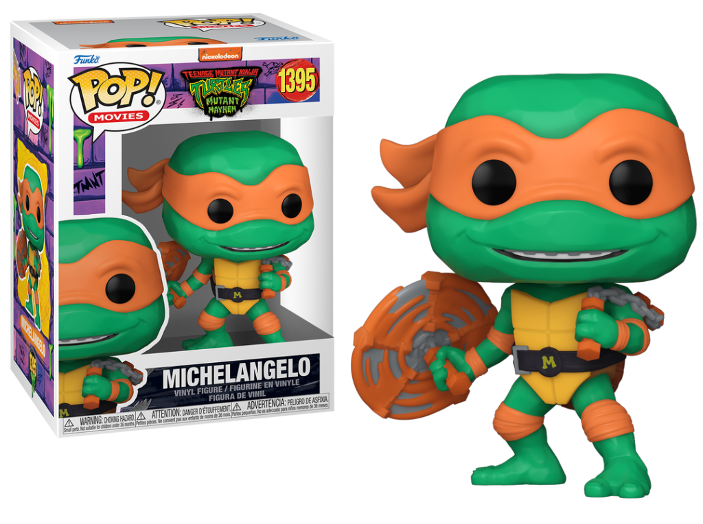 TORTUES NINJAS MAYHEM - POP Movies N° 1395 - Michelangelo